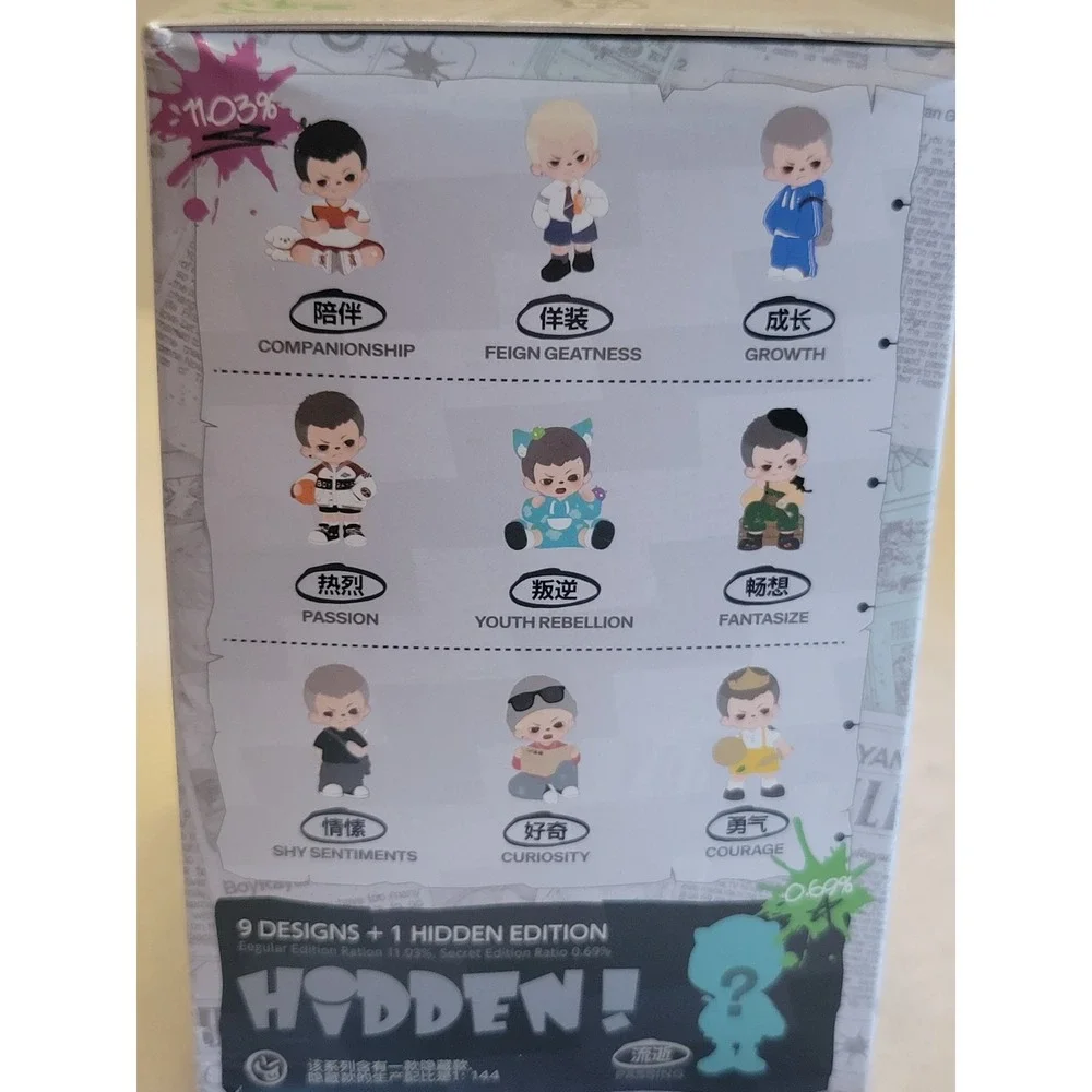 New TNT SPACE Boy Rayan Youthful Day Companionship Confirmed Figure Blind Box